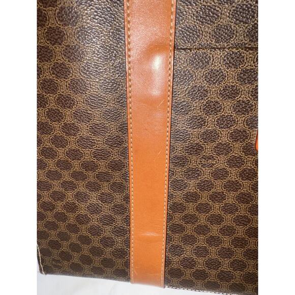 Celine Vintage Macadam Tote Bag - Excellent Condition - Picture 10 of 11